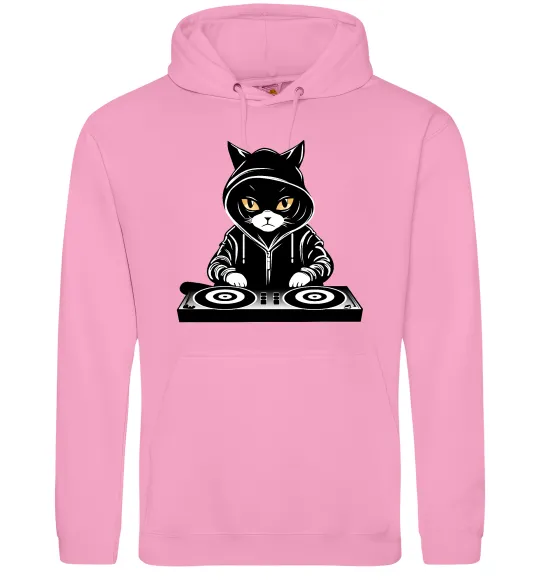 Чоловіча толстовка (худі) DJ CAT Рожевий фото