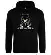 Женская толстовка (худи) DJ CAT Черный фото