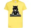 Дитяча футболка DJ CAT Лимонний фото