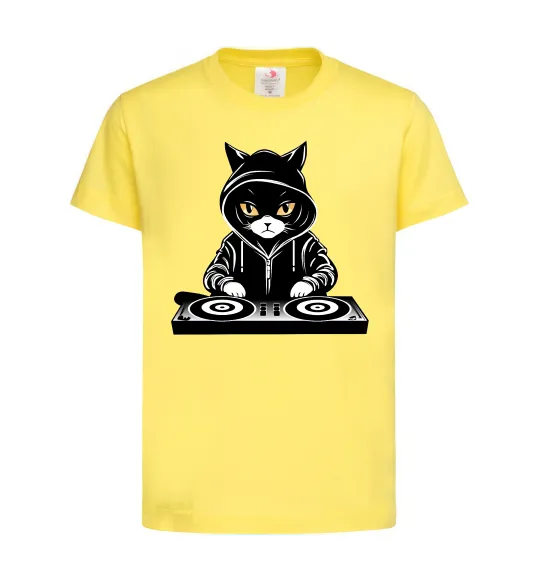 Детская футболка DJ CAT Лимонный фото
