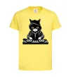 Детская футболка DJ CAT Лимонный фото
