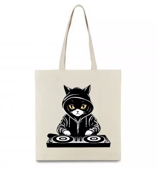 Эко-сумка DJ CAT Бежевый фото