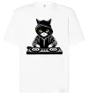 Футболка Оверсайз DJ CAT Белый фото