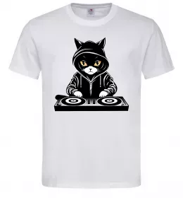 Мужская футболка DJ CAT Белый фото