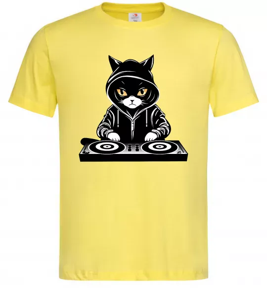 Мужская футболка DJ CAT Лимонный фото
