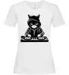 Женская футболка DJ CAT Белый фото