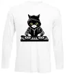 Лонгслив DJ CAT Белый фото