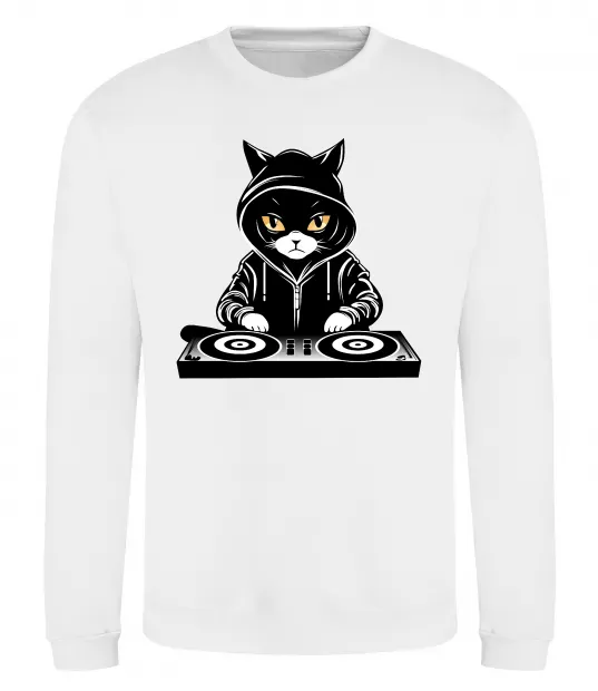 Свитшот DJ CAT Белый фото