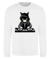 Свитшот DJ CAT Белый Свитшот DJ CAT Белый фото