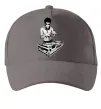 Кепка DJ Bruce Lee Серый фото