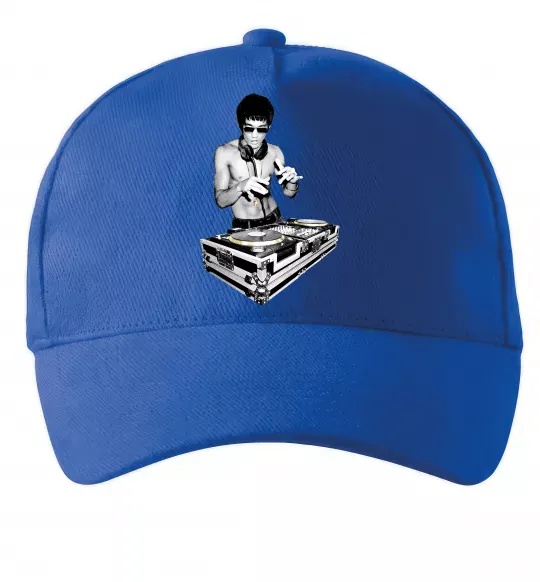 Кепка DJ Bruce Lee Ярко-синий фото