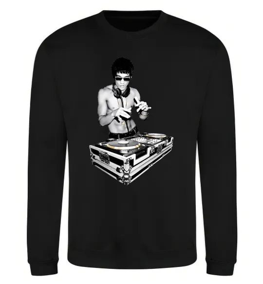 Свитшот DJ Bruce Lee Черный фото