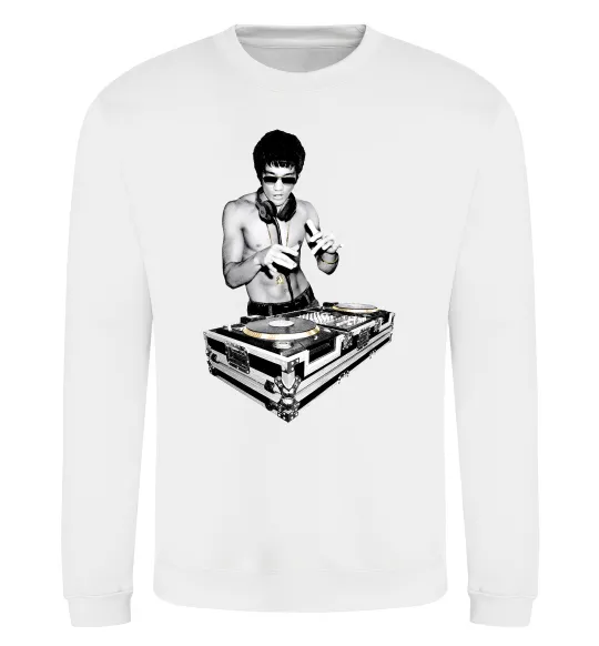 Свитшот DJ Bruce Lee Белый фото