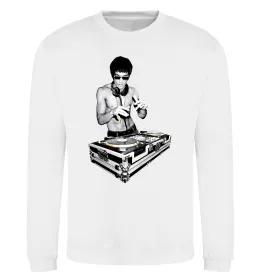 Свитшот DJ Bruce Lee Белый фото