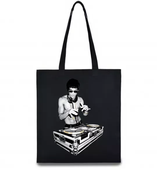 Эко-сумка DJ Bruce Lee Черный фото