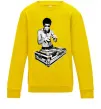 Детский Свитшот DJ Bruce Lee Солнечно желтый фото
