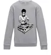 Детский Свитшот DJ Bruce Lee Серый меланж фото