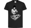 Дитяча футболка DJ Bruce Lee Чорний фото