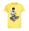 Детская футболка DJ Bruce Lee Лимонный фото