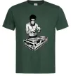 Мужская футболка DJ Bruce Lee Темно-зеленый фото