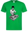 Мужская футболка DJ Bruce Lee Зеленый фото