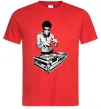 Мужская футболка DJ Bruce Lee Красный фото