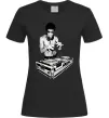 Жіноча футболка DJ Bruce Lee Чорний фото