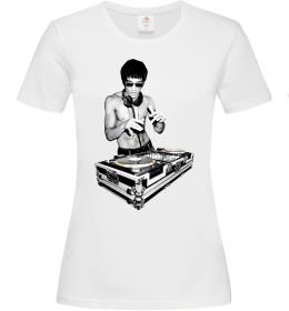 Женская футболка DJ Bruce Lee