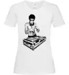 Жіноча футболка DJ Bruce Lee Білий фото