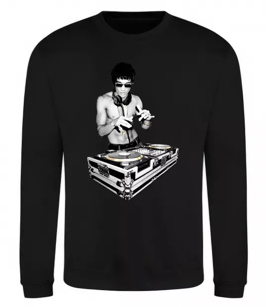 Світшот DJ Bruce Lee Чорний фото