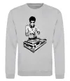 Світшот DJ Bruce Lee Сірий меланж фото
