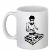 Чашка керамічна DJ Bruce Lee Білий фото