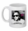 Чашка керамическая David Guetta One love Белый фото