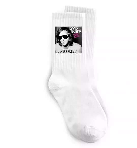 Носки David Guetta One love Белый фото