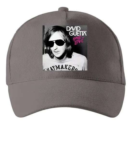Кепка David Guetta One love Серый фото