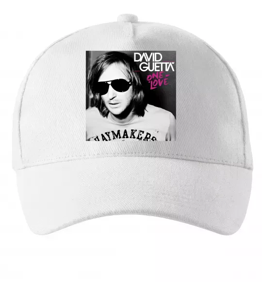Кепка David Guetta One love Белый фото