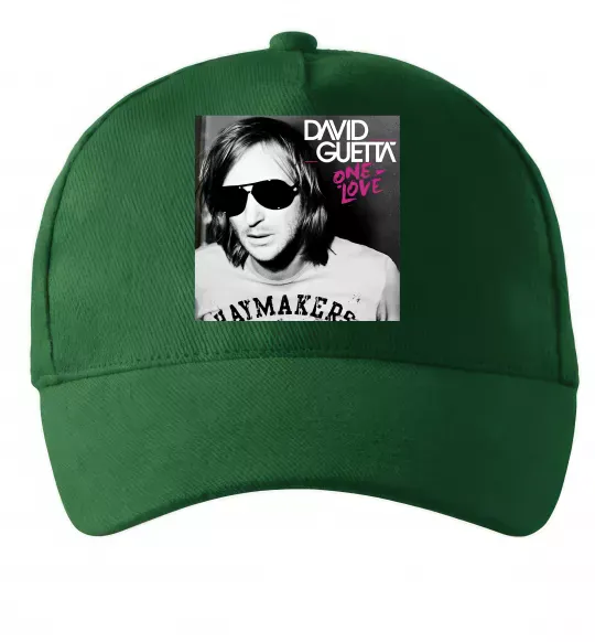Кепка David Guetta One love Темно-зеленый фото