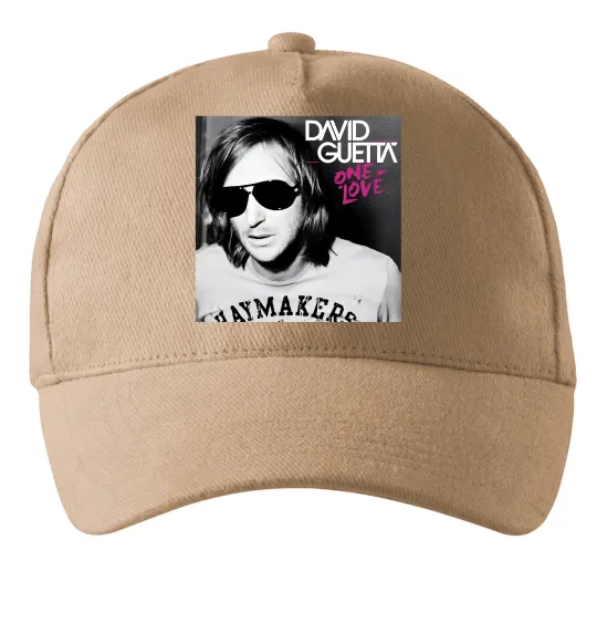 Кепка David Guetta One love Песочный фото