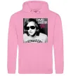 Женская толстовка (худи) David Guetta One love Розовый фото