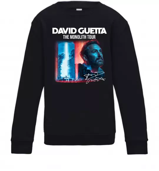 Детский Свитшот David Guetta Черный фото
