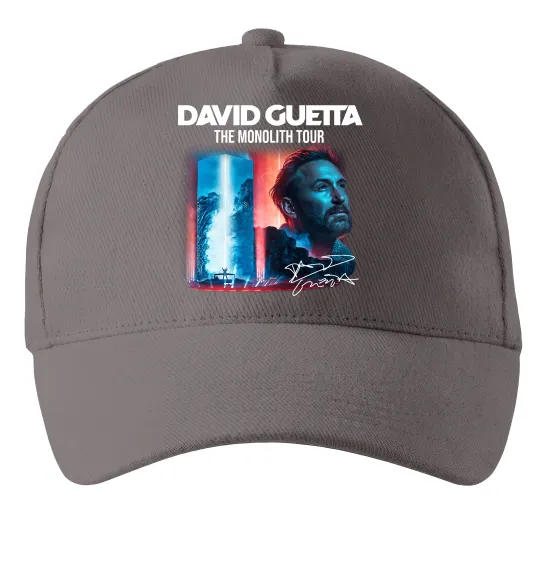 Кепка David Guetta Сірий фото