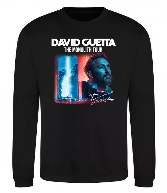 Світшот David Guetta Чорний фото