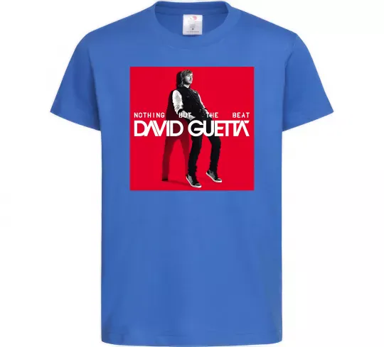 Детская футболка Nothing but the beat Ярко-синий фото