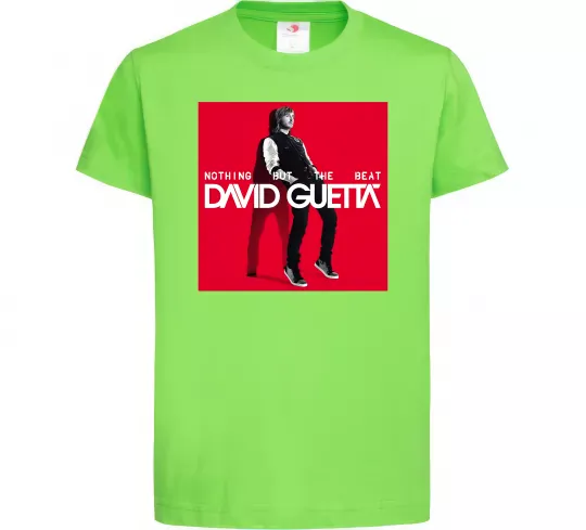 Детская футболка Nothing but the beat Лаймовый фото