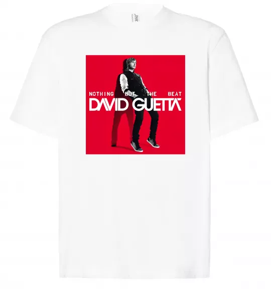 Футболка Оверсайз Nothing but the beat Белый фото