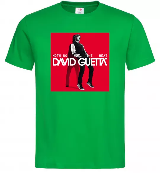 Мужская футболка Nothing but the beat Зеленый фото