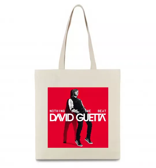 Эко-сумка Nothing but the beat Бежевый фото