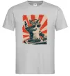Мужская футболка Cat DJ Серый фото
