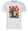Мужская футболка Cat DJ Белый фото