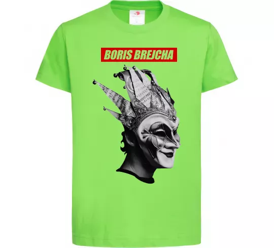 Детская футболка Boris Brejcha Лаймовый фото